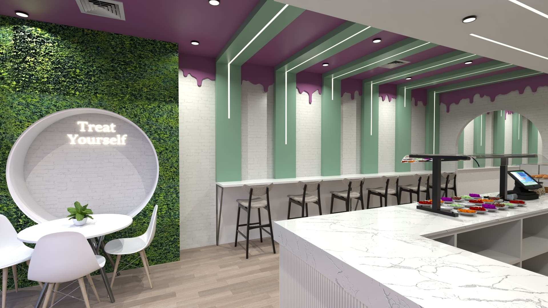 Commercial Retail Fit-Out — Acai Shop - Interior Design