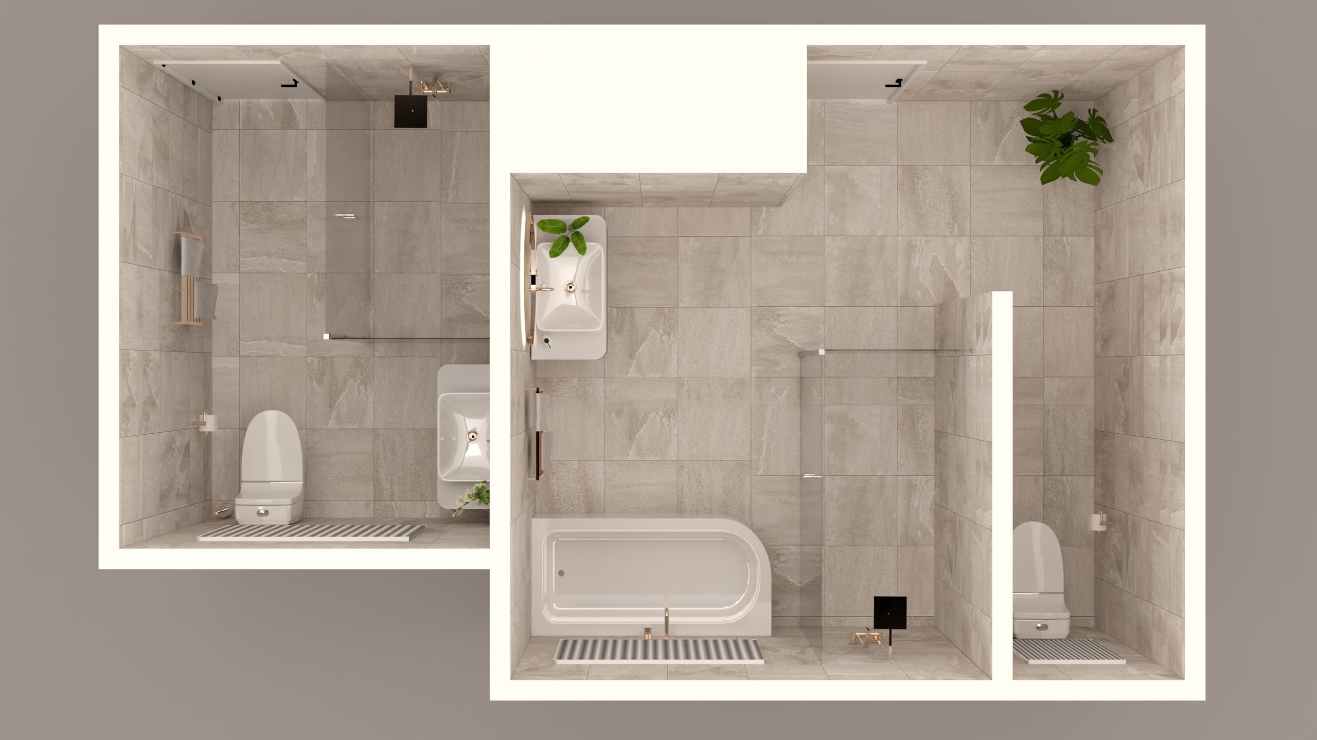 Residential Bathroom Renovation - Interior Design