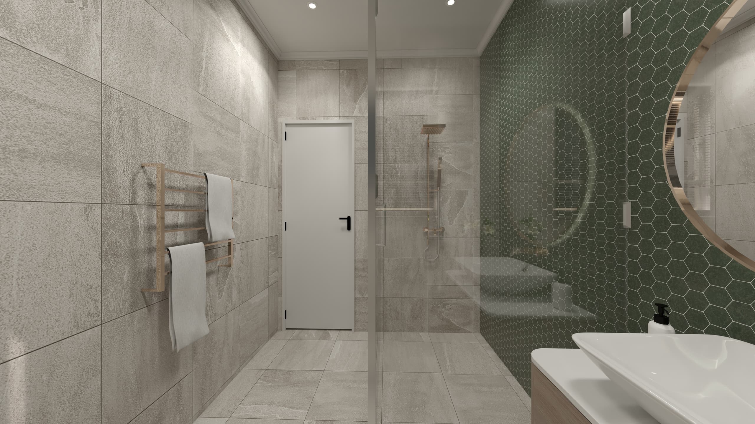 Residential Bathroom Renovation - Interior Design — image 12