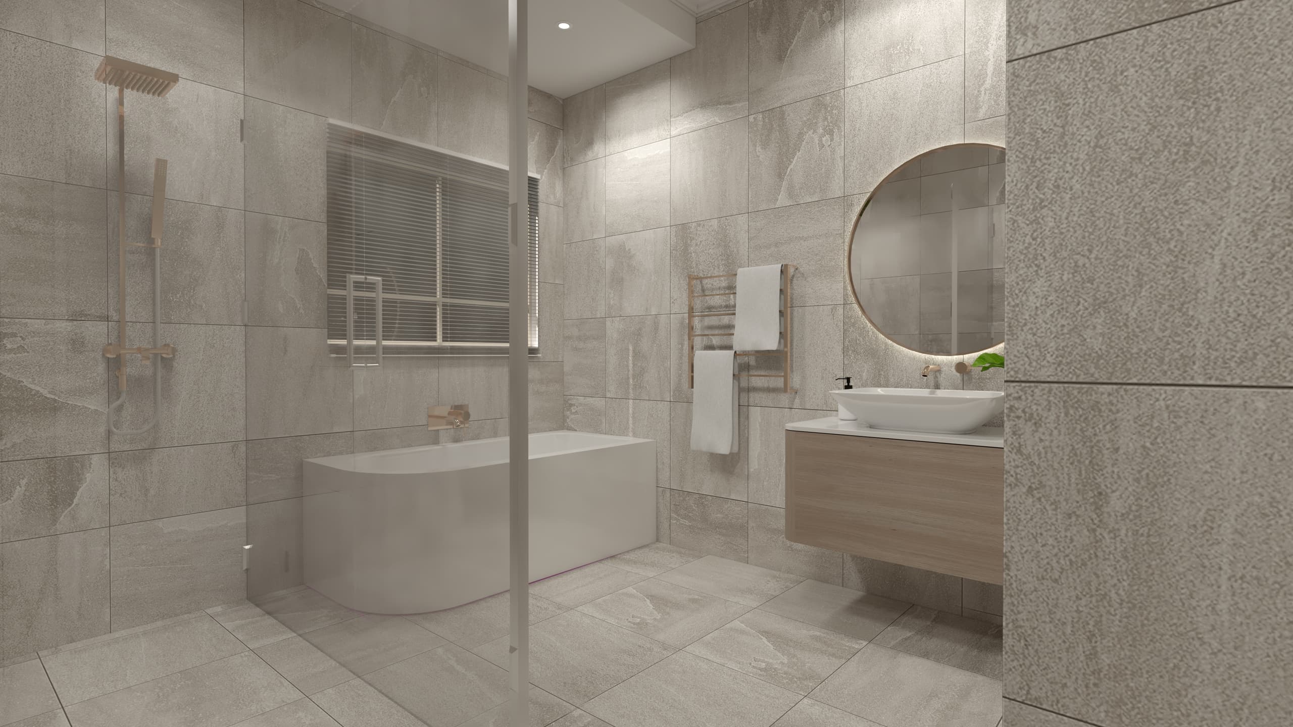 Residential Bathroom Renovation - Interior Design — image 2