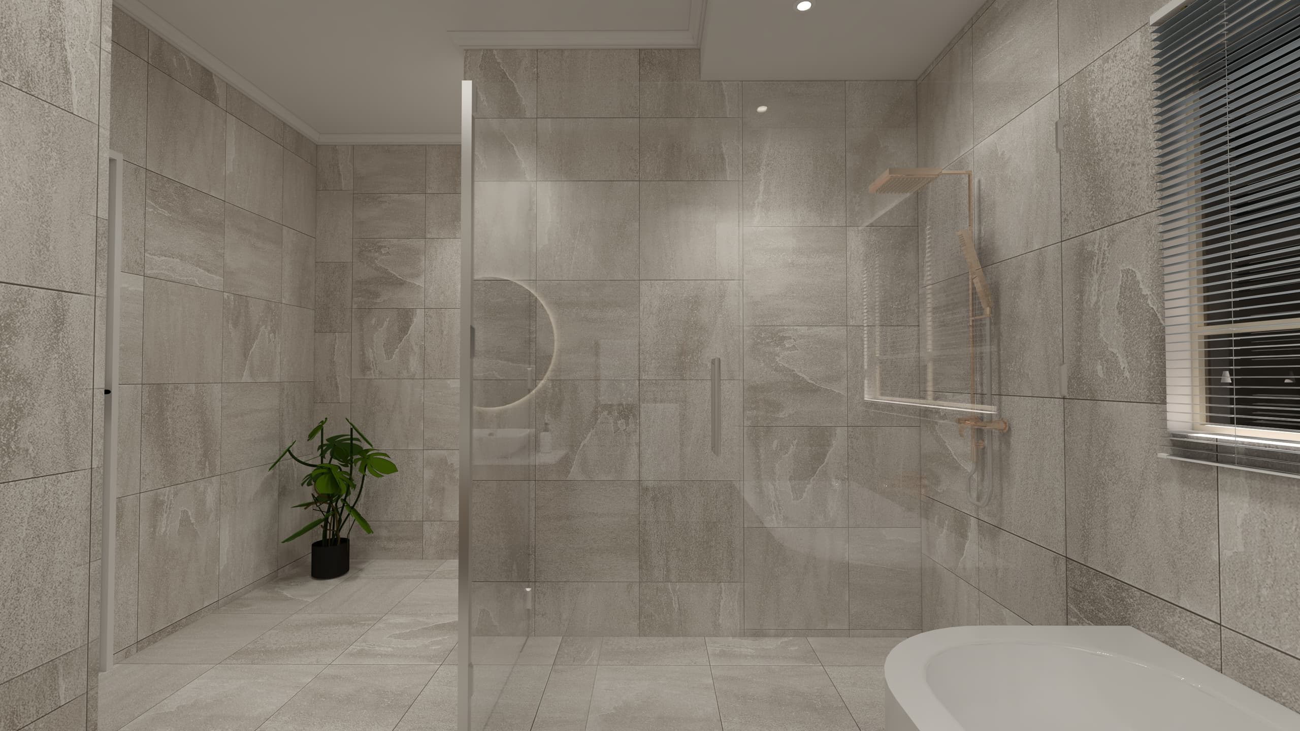Residential Bathroom Renovation - Interior Design — image 3