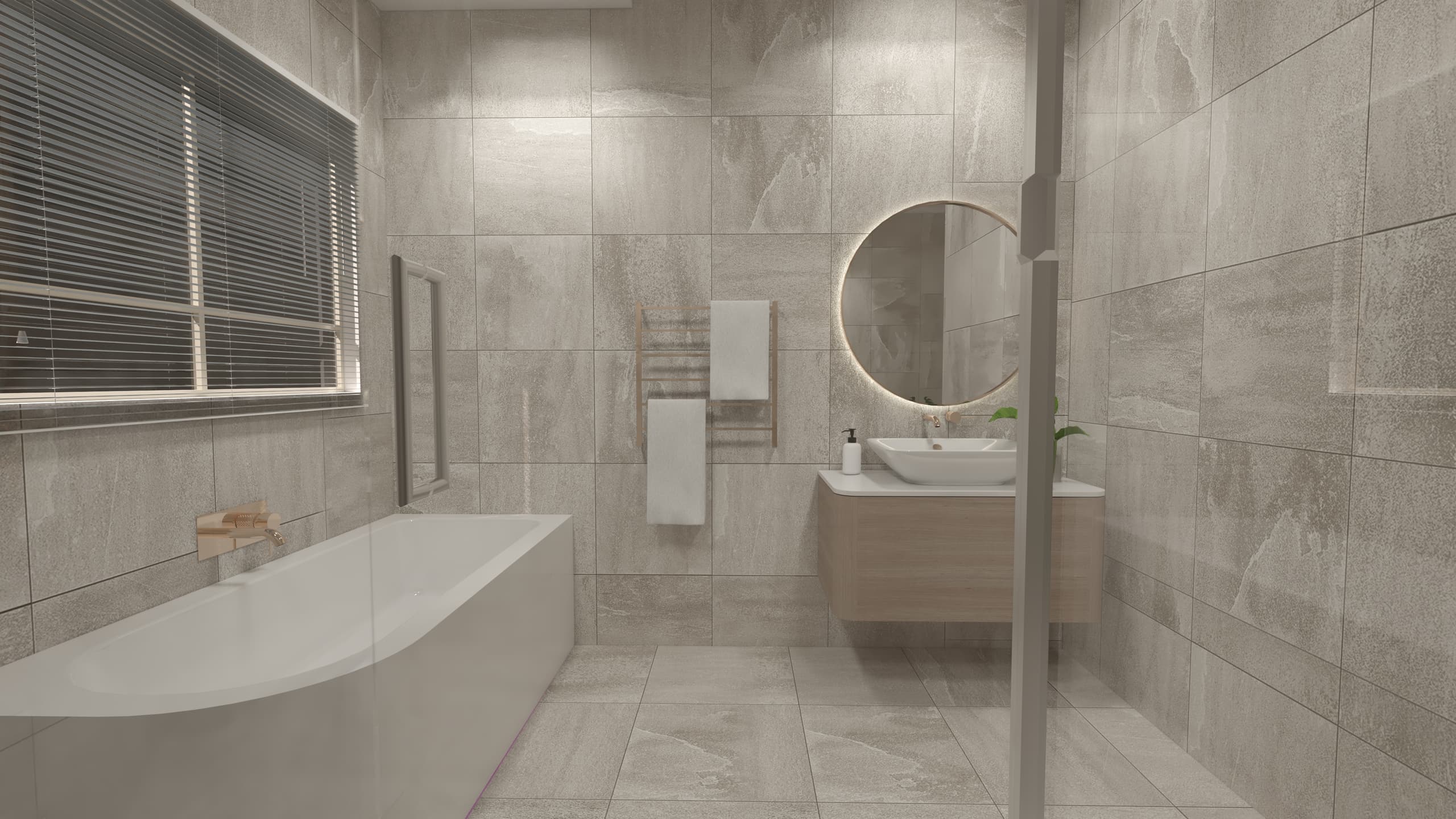 Residential Bathroom Renovation - Interior Design — image 4