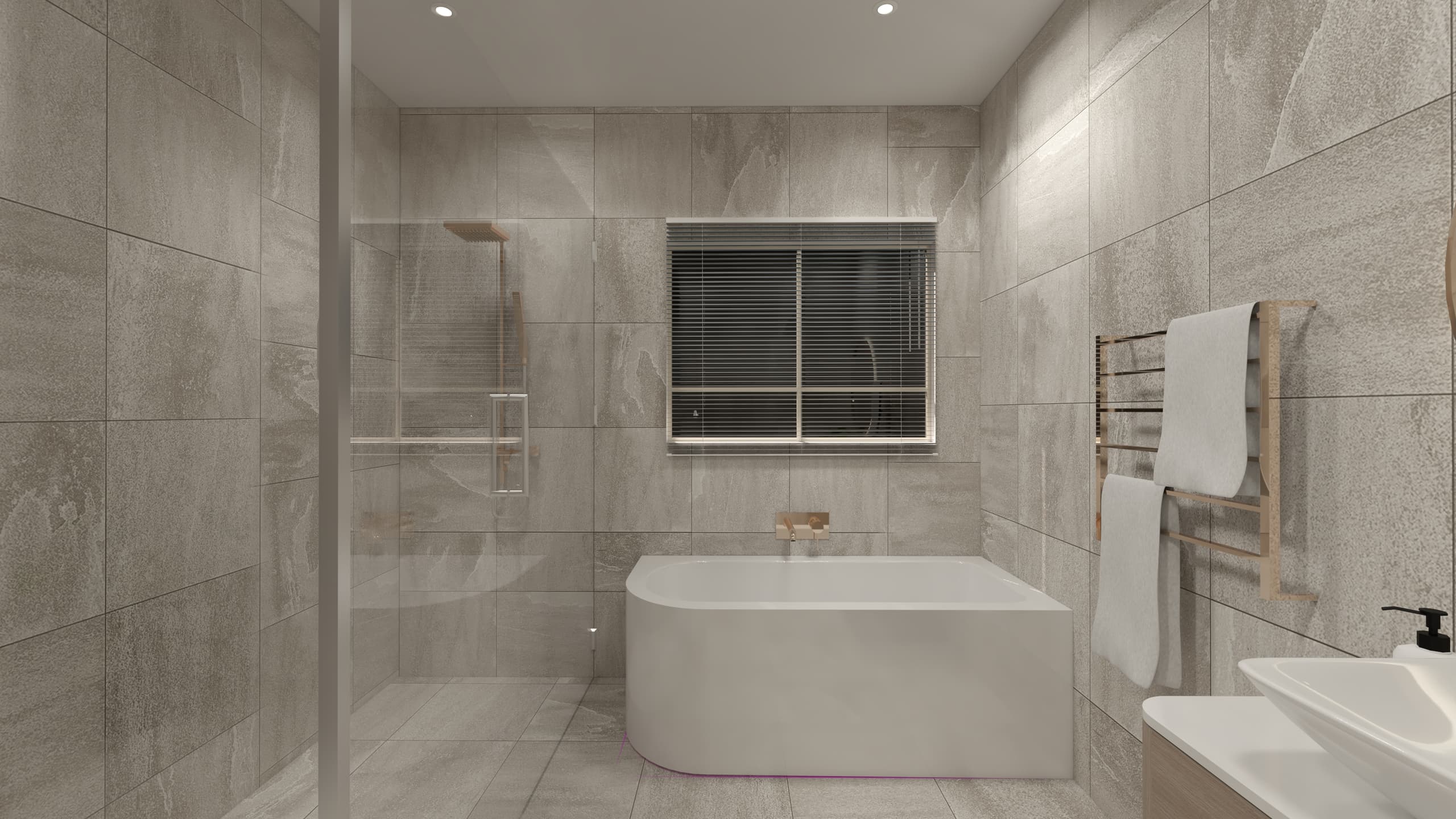 Residential Bathroom Renovation - Interior Design — image 5