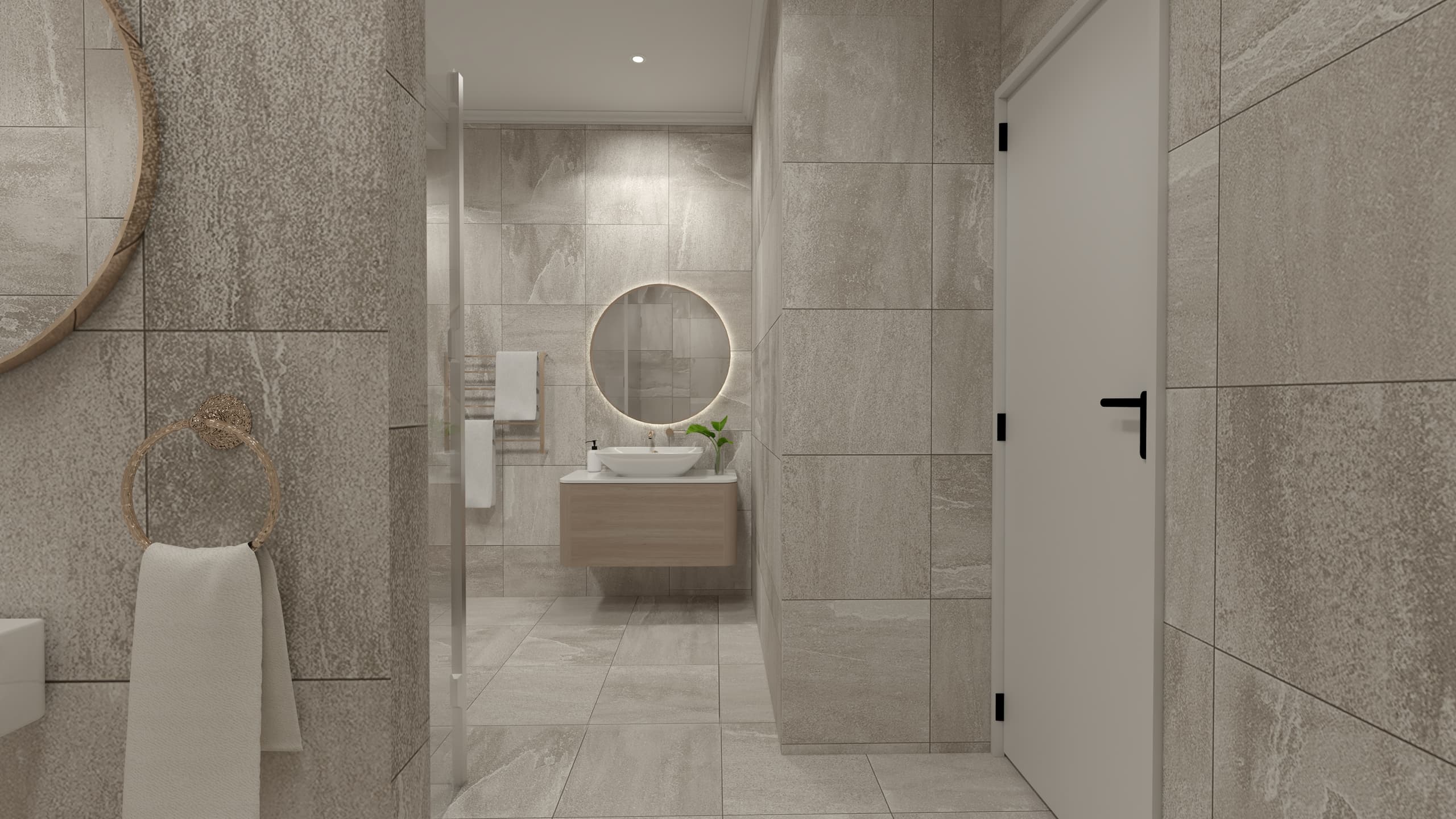 Residential Bathroom Renovation - Interior Design — image 7