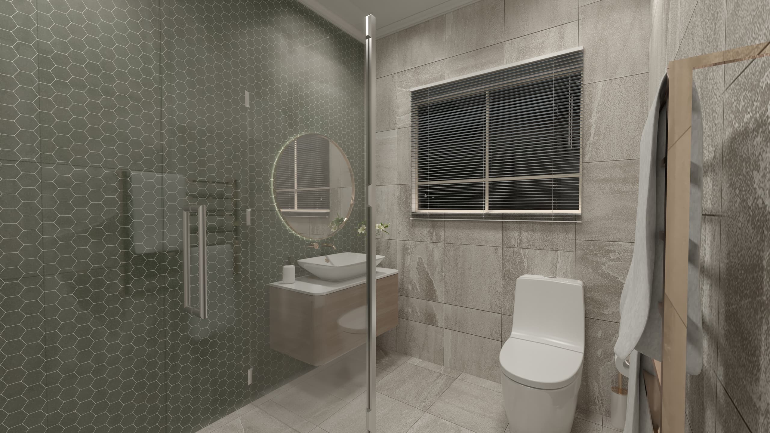 Residential Bathroom Renovation - Interior Design — image 8