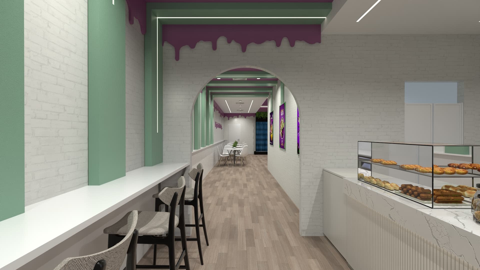 Commercial Retail Fit-Out — Acai Shop - Interior Design — image 5