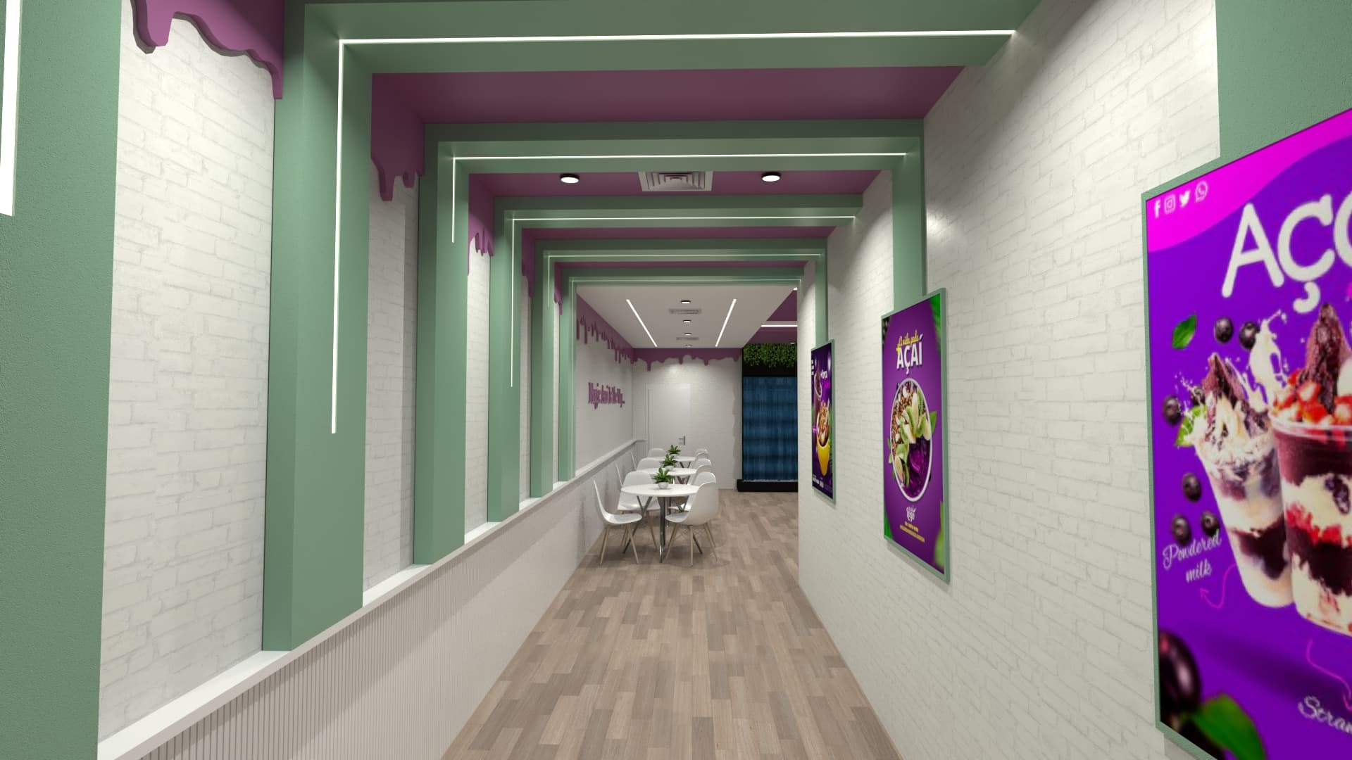 Commercial Retail Fit-Out — Acai Shop - Interior Design — image 6