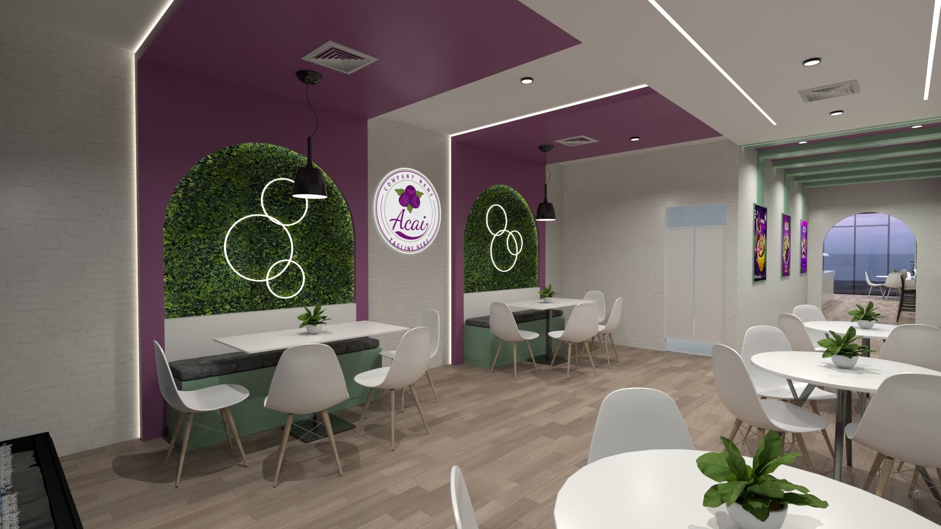 Commercial Retail Fit-Out — Acai Shop - Interior Design — image 8