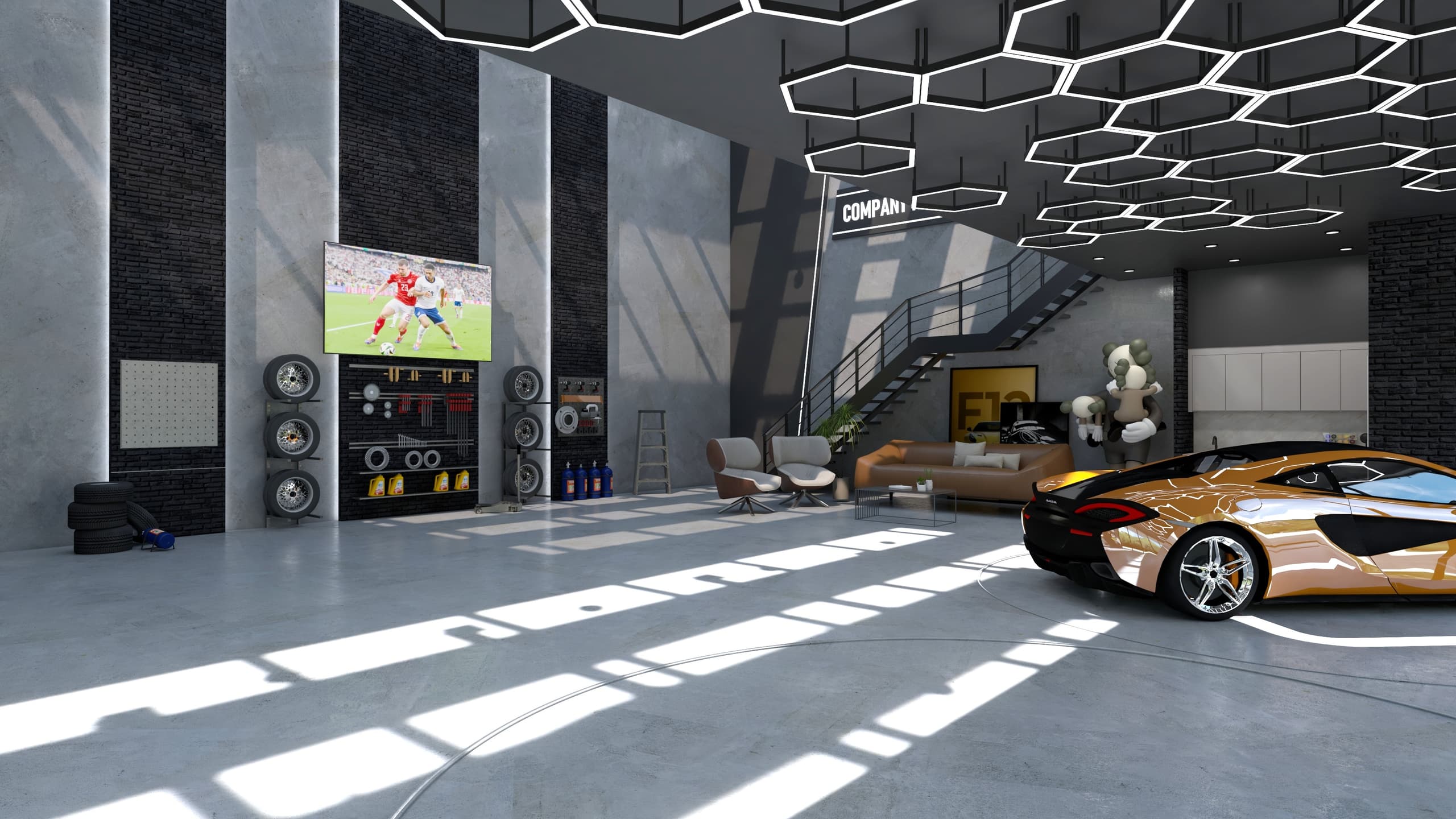 Luxury Warehouse - Interior Design — image 14