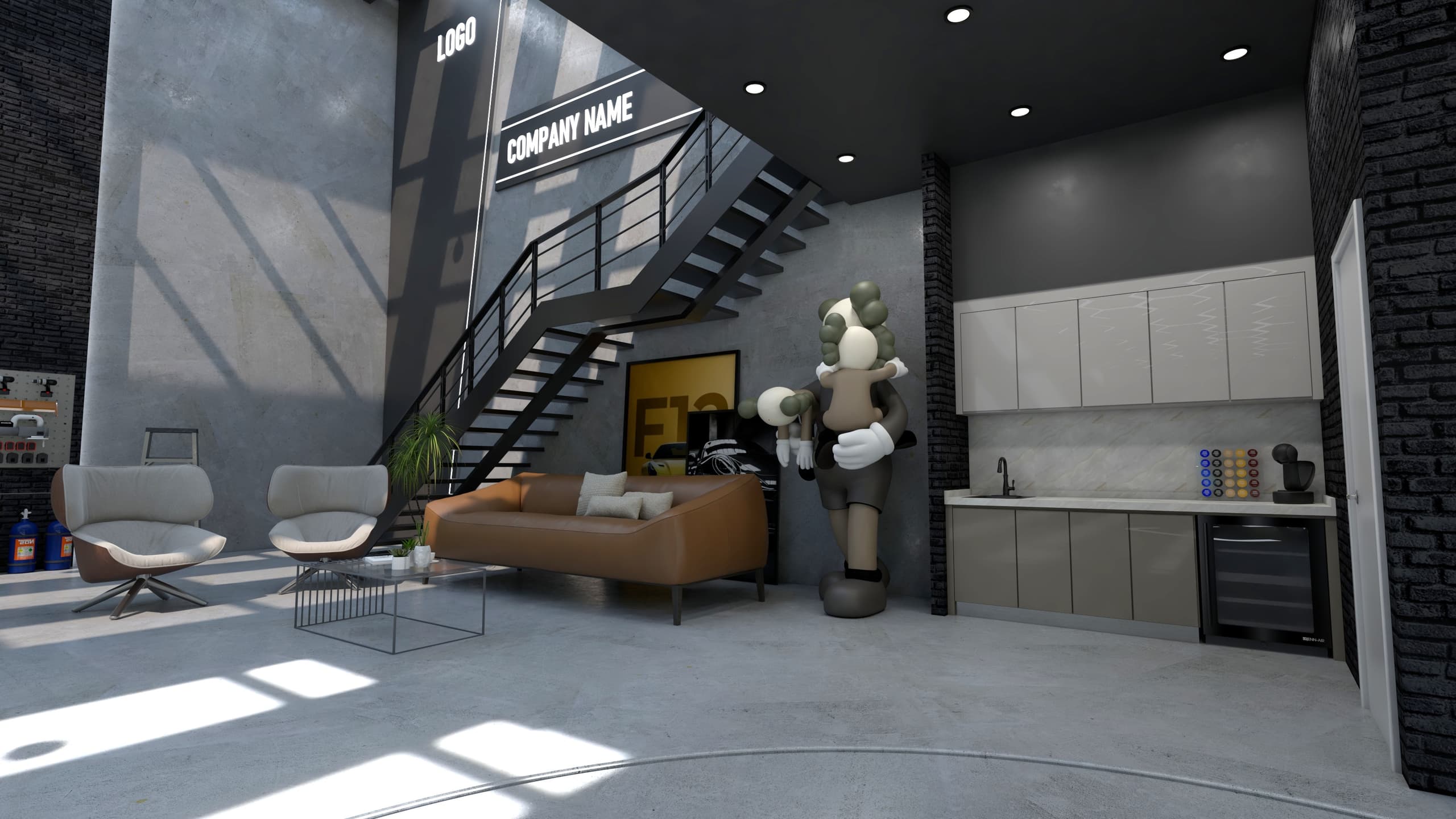 Luxury Warehouse - Interior Design — image 9